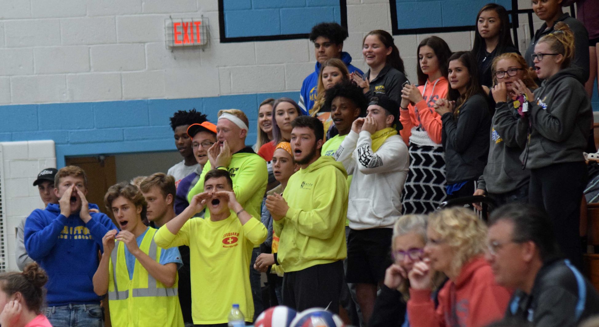 Mauston student section